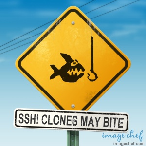 SSH - Clones may bites